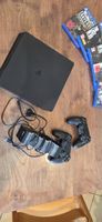 Playstation 4 Slim / 1 TB inkl. 4 games, 2 controller etc.