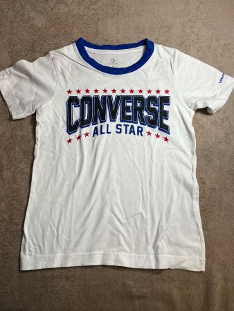 Converse T-Shirt, Grösse 110/116, Sommer T-Shirt für Jungs