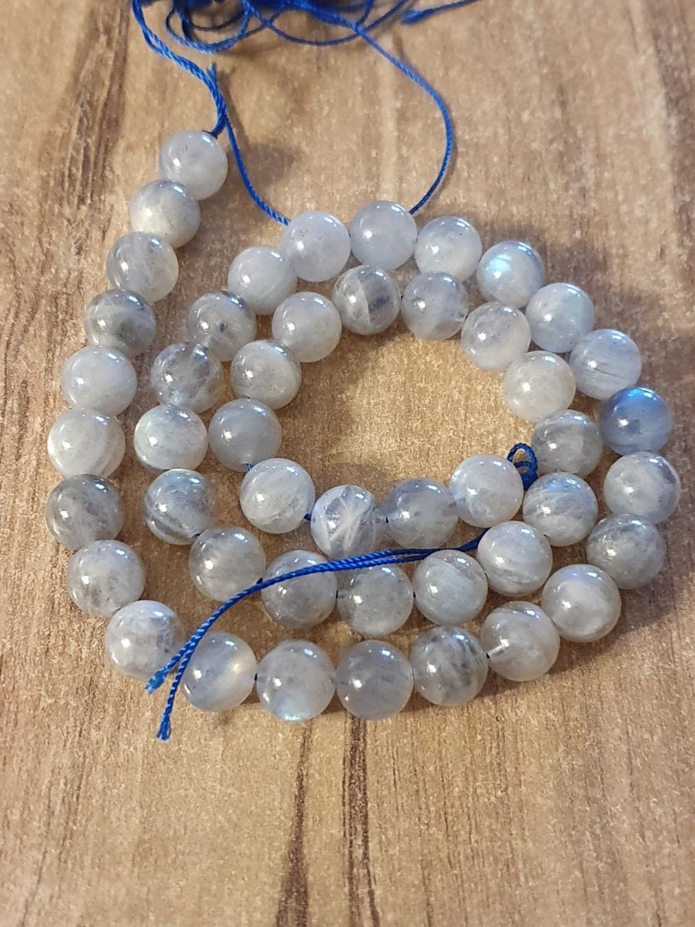 Edelsteine: 1 Strang natürliche 5A Labradorit Steinperlen 8 mm – Neu (gemäss Beschreibung) aus Untersiggenthal von bore43