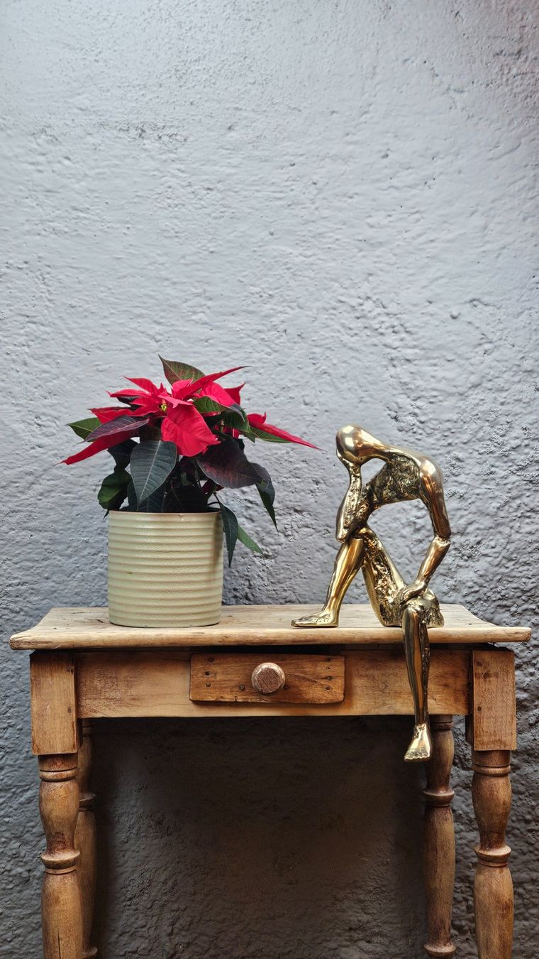 Skulpturen & Statuen: Décoration sculpture bronze doré "le penseur" – Neu (gemäss Beschreibung) aus Lausanne von Toko_Lausanne 1