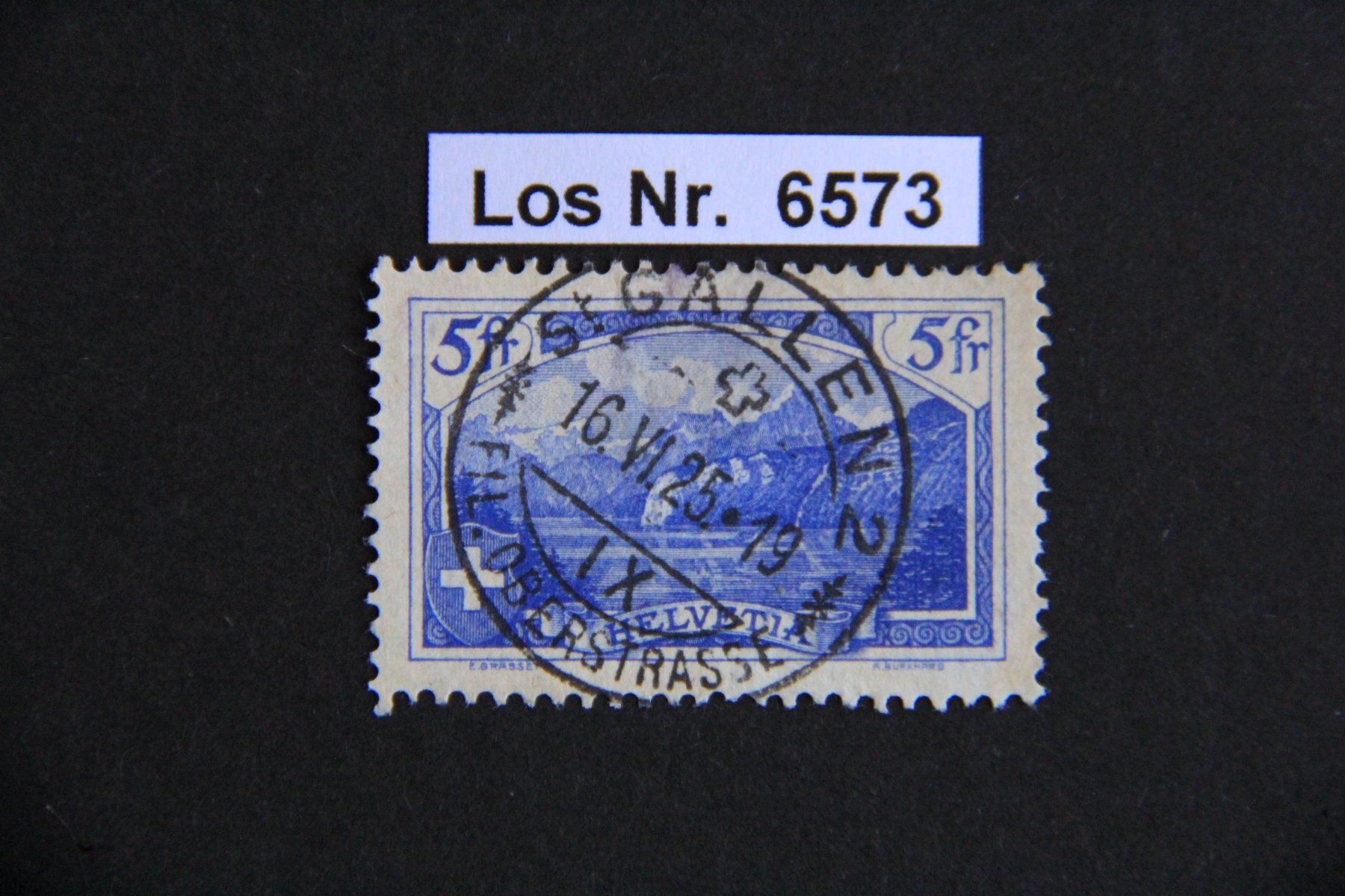 Tutti i francobolli: CH 1914 sauberer Vollstempel                        Los 6573 – Usato da Volken venduto da jukon65