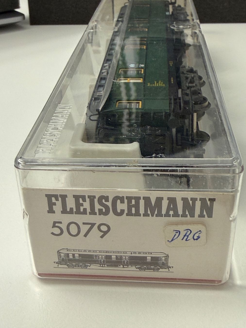 Fleischmann Modellini di ferrovie: FLM 5079 DRG Bahnpostwagen Ep2  / DC HO – Usato da Jonschwil venduto da sutfra12 7