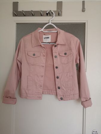 Jeansjacke altrosa
