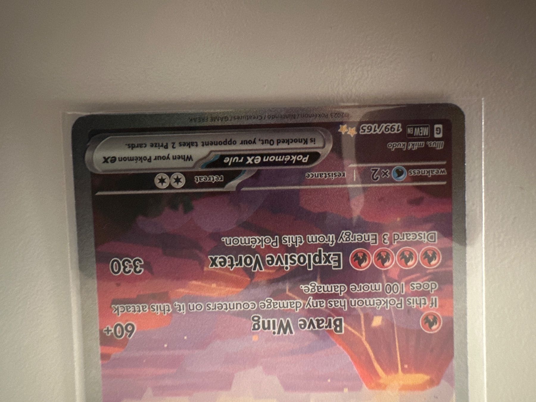 Pokémon Sammelbilder & Trading cards: Charizard ex 199 - Glurak - Dracaufeu - MEW 151 – Gebraucht aus Zürich von dja_vw6d 6