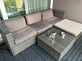 Balkon Lounge / Rattan