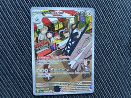 Pokemon Briduradon Art Rare Stellar crown near mint
