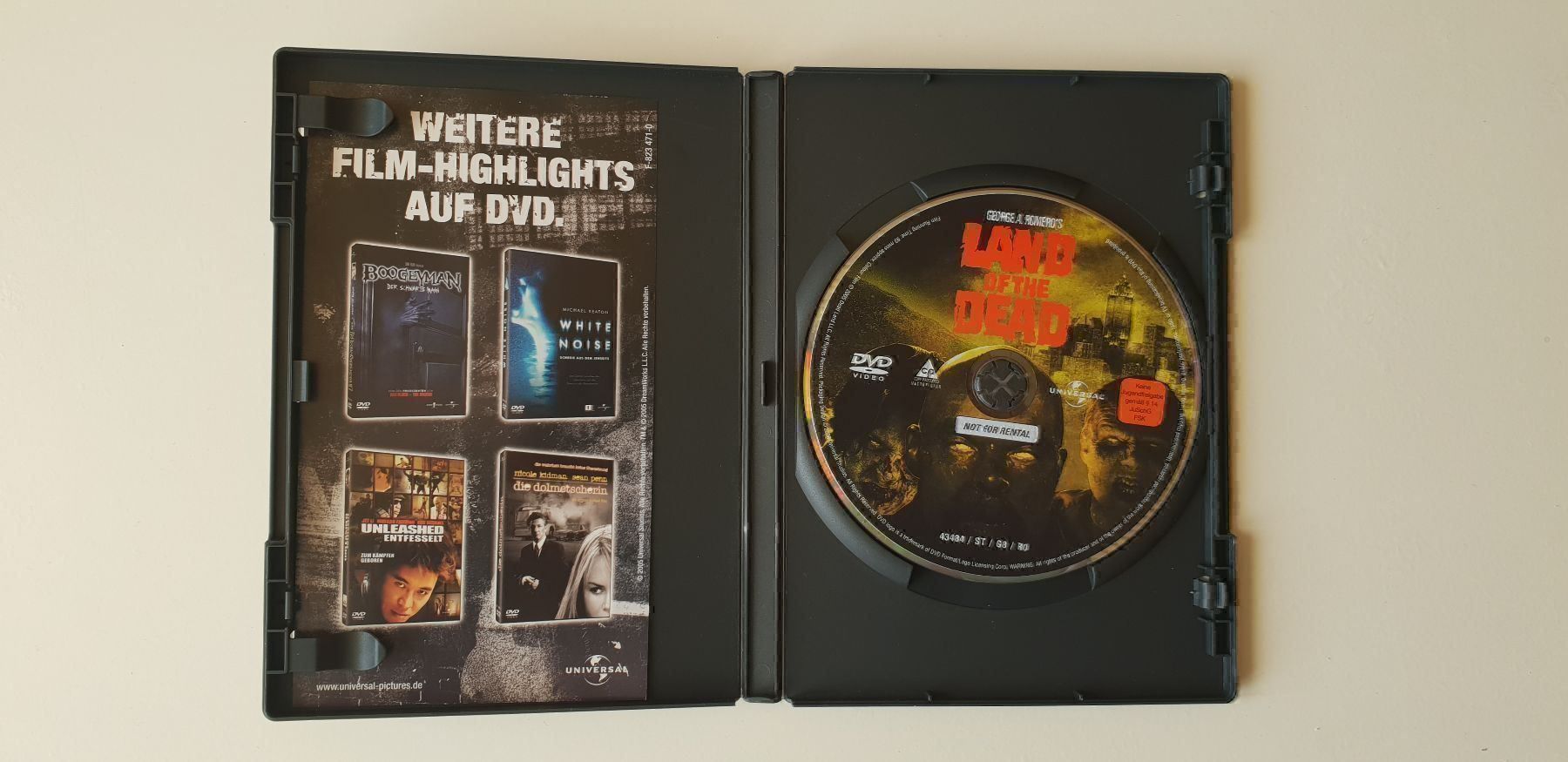 Alle DVDs: DVD Land Of The Dead – Gebraucht aus Spiez von Spacelightning 3