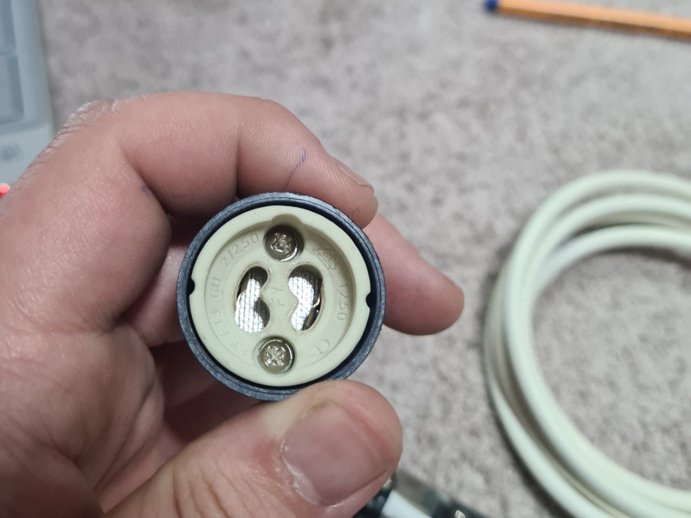Unità & Adattatore: GU10 Glühbirne Kabel – Usato da Zürich venduto da Alibaba1234 1