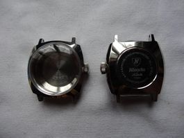 lot de 4 boitiers de montre NIVADA Antartic 17001 swiss made
