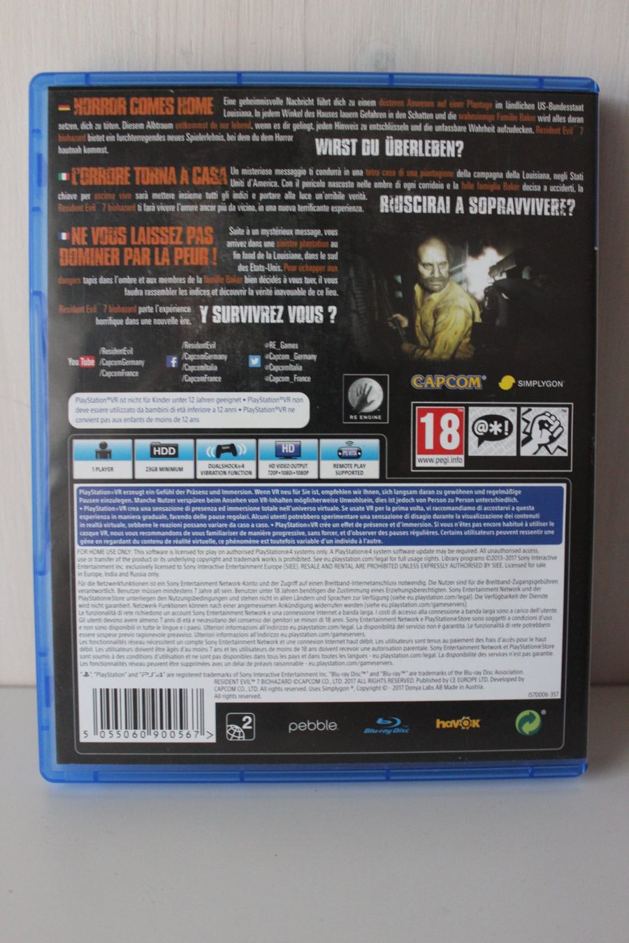 Giochi: Resident Evil VII Biohazard - PlayStation 4 / PS4 – Usato da Ebertswil venduto da Ricogoeritz 1