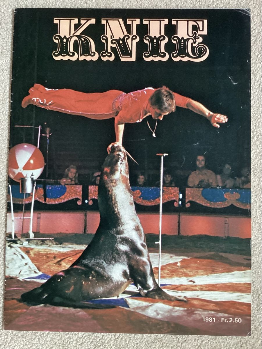 Riviste & Magazine: Circus Knie Illustrierte 1981 – Usato da Reichenbach i. K. venduto da astra2010