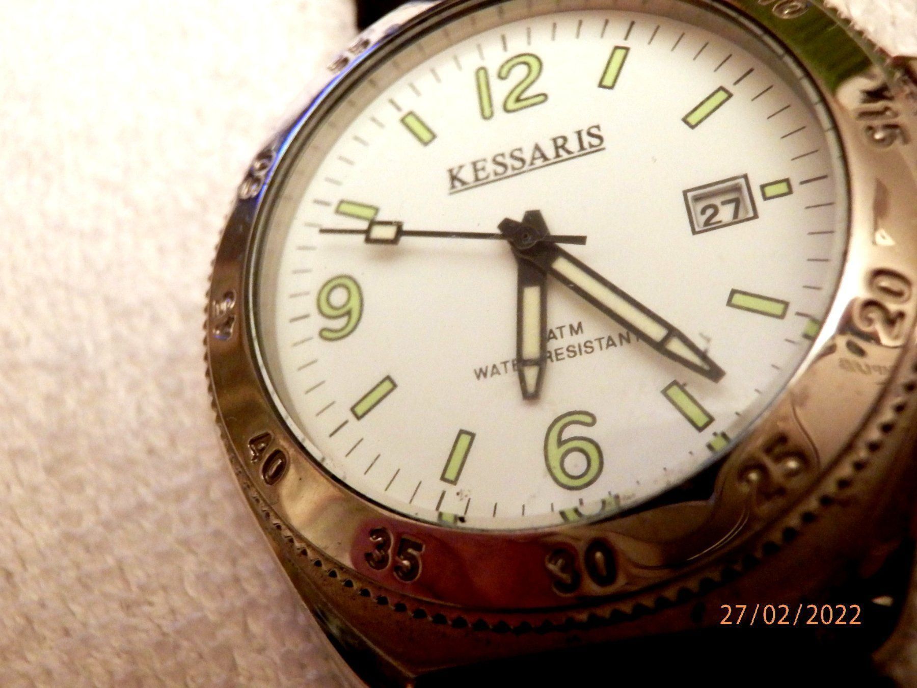 Montres: Kessaris, Quartz, Datum, Ø 40mm, läuft – D'occasion à Ueberstorf par dinbau 8