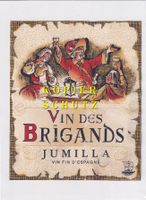 Etikette - Vin des Brigands (Jumilla) /bd
