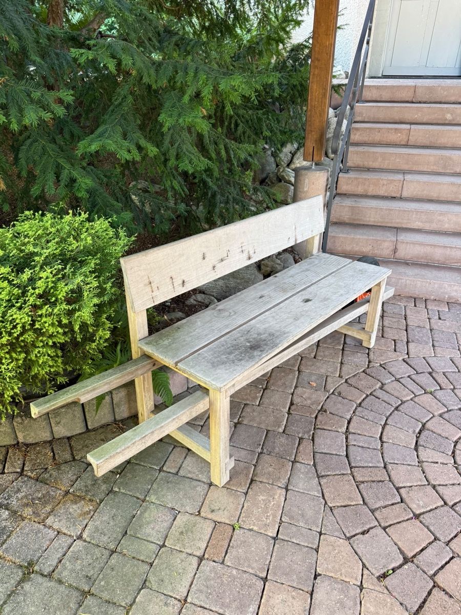 Panchine: Gartenbank Weltevree Eiche gebrauchter Zustand 150cm – Usato da Richterswil venduto da svelid