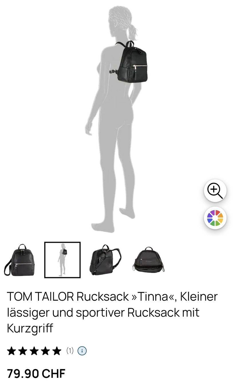Zaini: Rucksack "Tinna" - Tom Tailor neu – Nuovo e nell'imballaggio originale da Schafisheim venduto da piiep_17 2