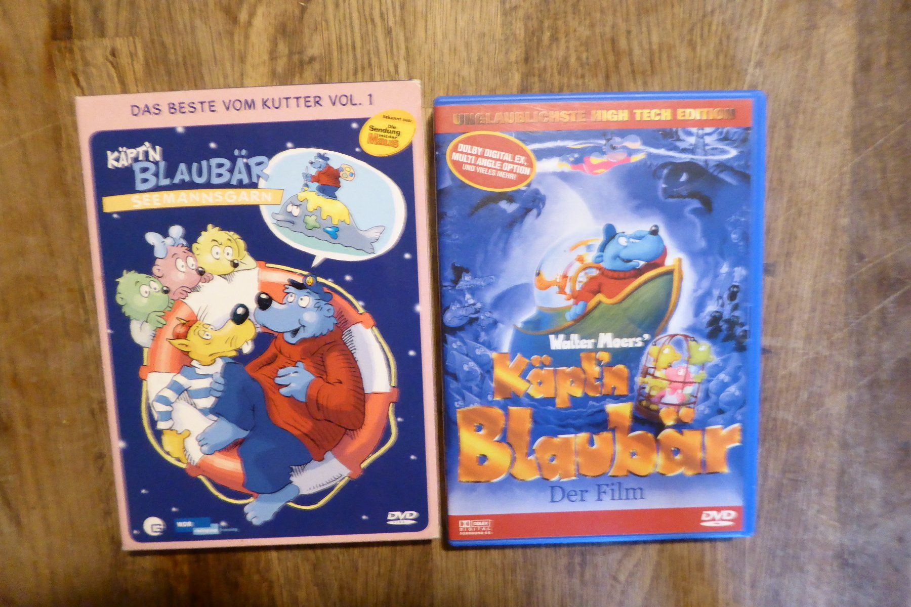 Alle DVDs: 2xDVD Käptn Blaubär – Gebraucht aus Allschwil von Summelsarium