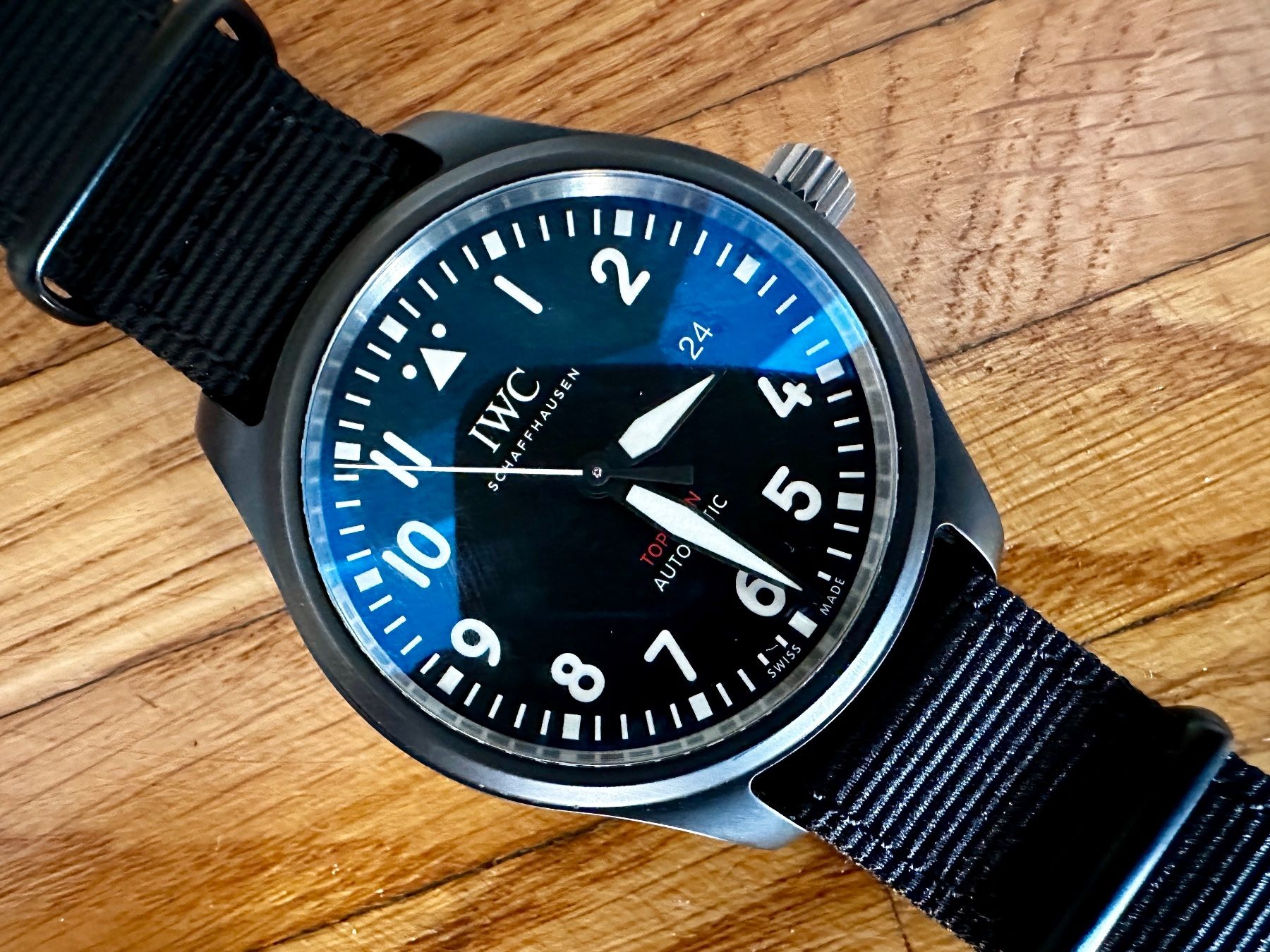 IWC Orologi: IWC Pilot Top Gun Pilot Ceramic IW326901 Full-Set – Nuovo (secondo la descrizione) da Matten b. Interlaken venduto da cour13 4