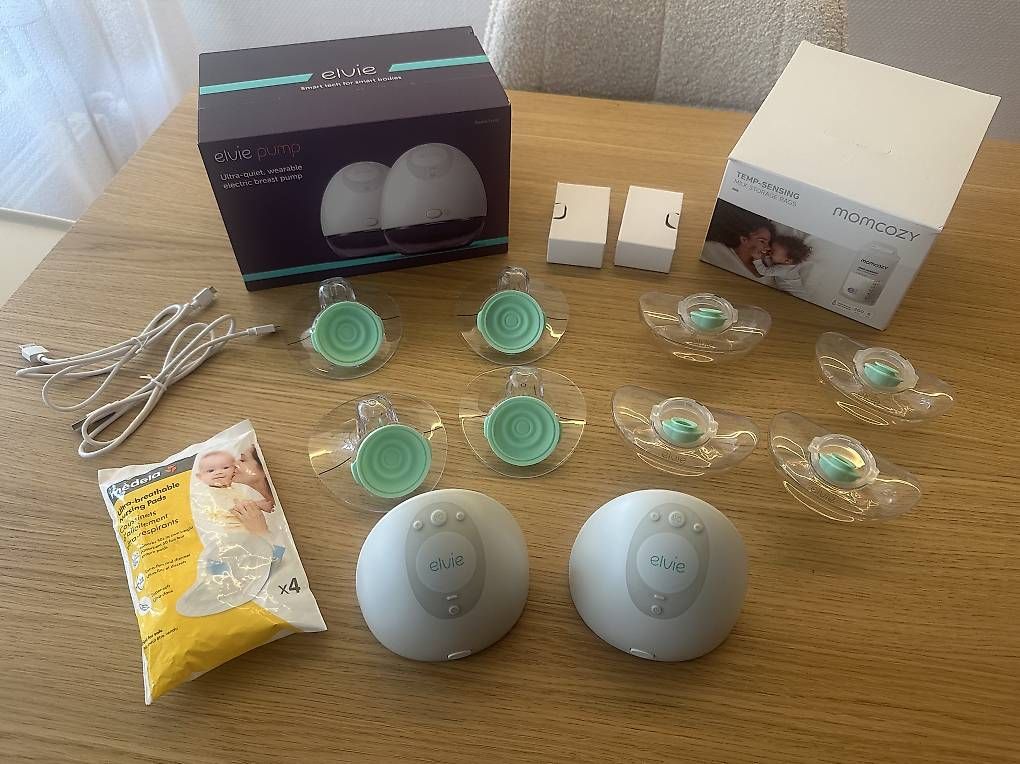 Elvie Accessori per l’allattamento: Elvie Pump double + accessoires, excellent état – Usato da Cologny venduto da ELODIEP1