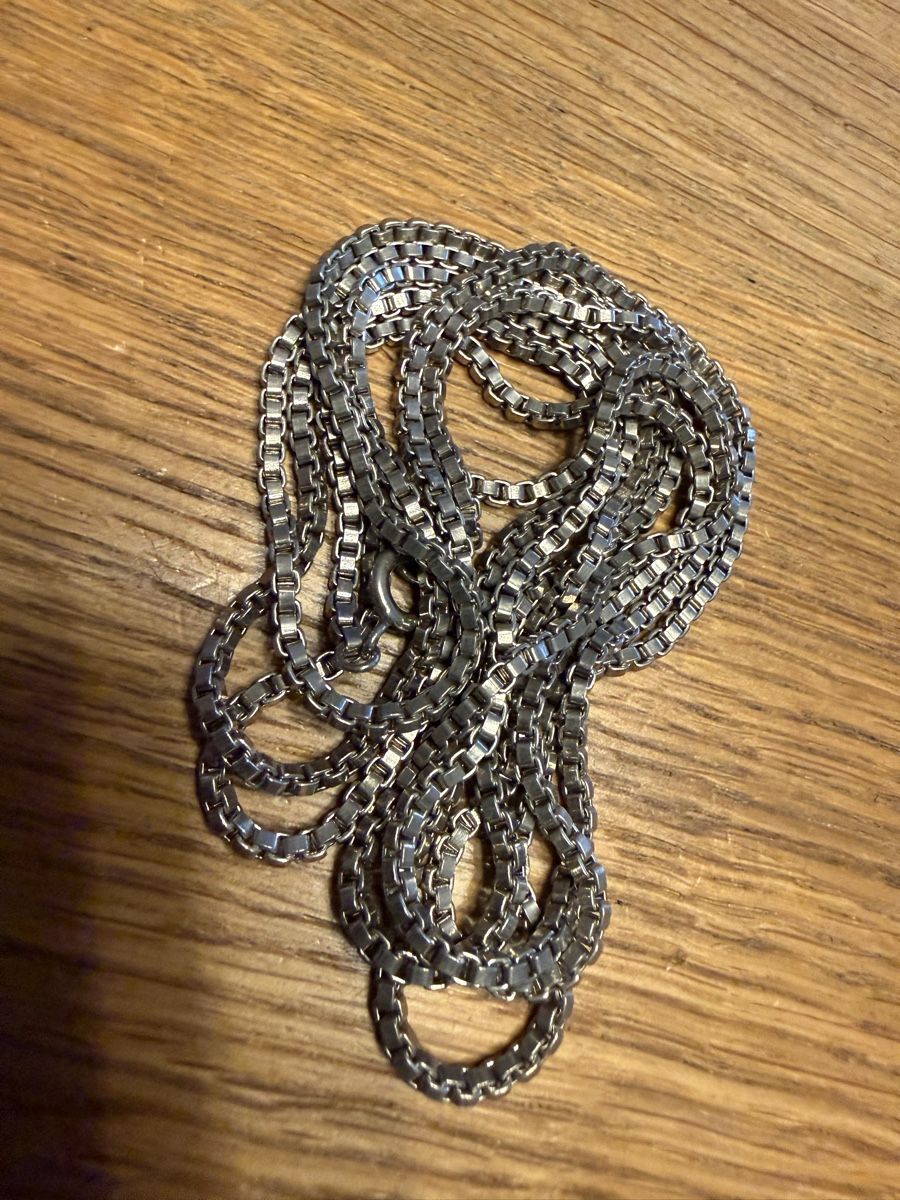 Catenine: Lange Edelstahl Kette Halskette oder Armkette – Nuovo (secondo la descrizione) da Goldach venduto da Donpancho 7
