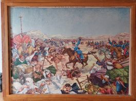 lot de lithographies historiques herouard col rossignol