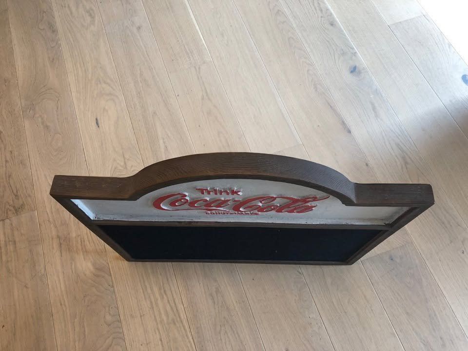 Coca-Cola Insegne: coole Retro Pinwand Coca-Cola – Usato da Dübendorf venduto da tarzanna 1
