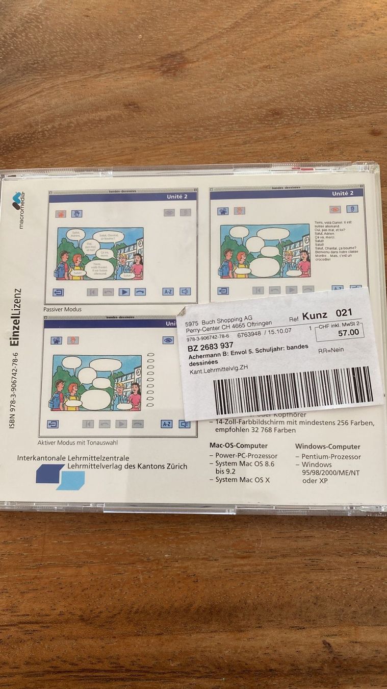 CD & DVD-Rohlinge: Envol 5 CD Rom – Gebraucht aus Dagmersellen von Arcticsnow2017 2
