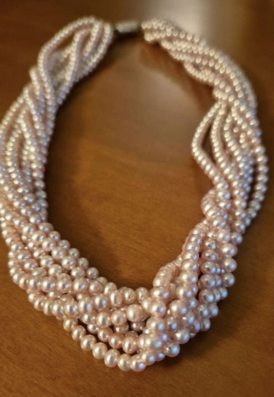 Catenine: Elegante Perlenkette mit Magnetverschluss  – Nuovo (secondo la descrizione) da Schaffhausen venduto da peggi77755 4