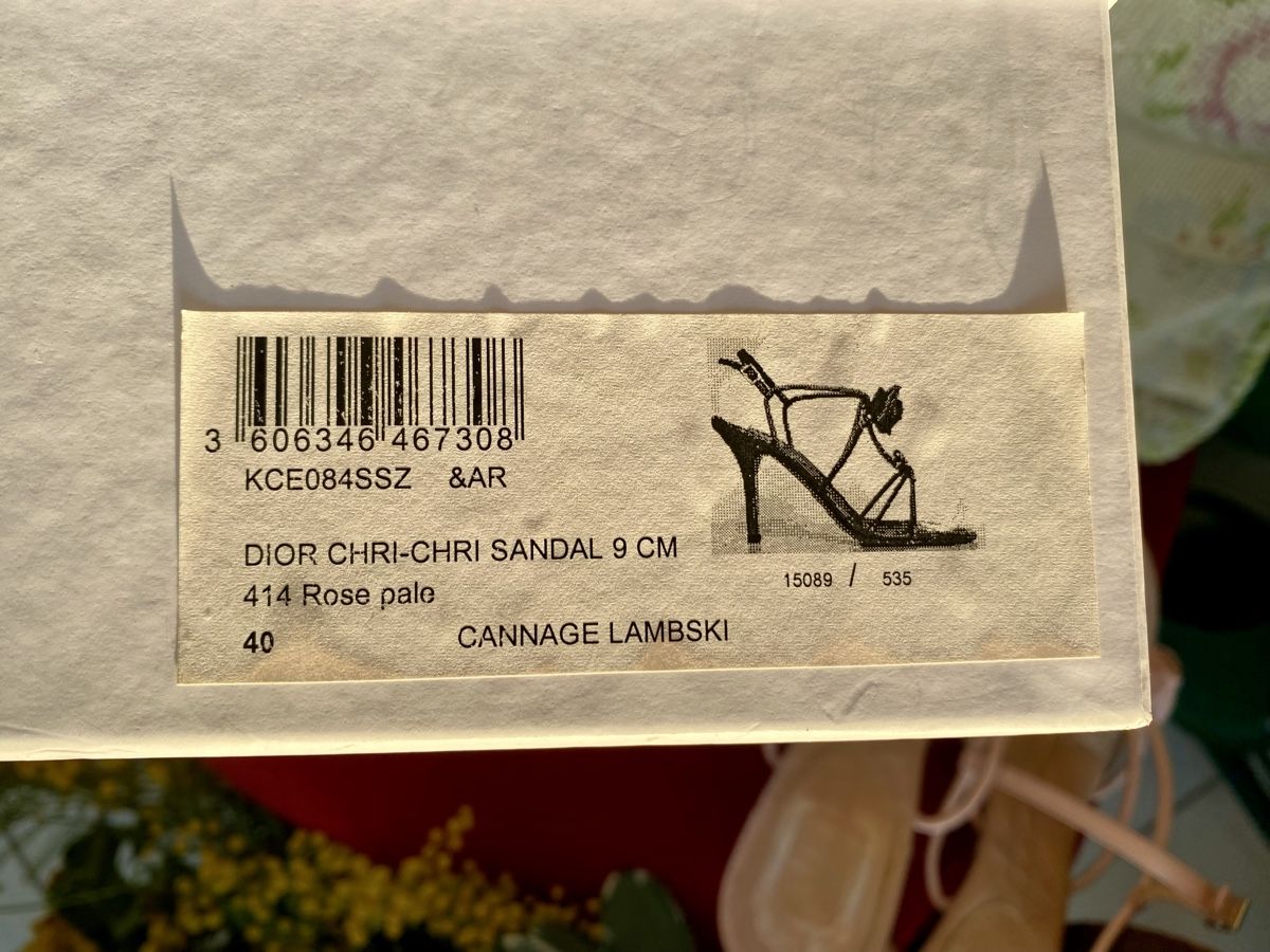 Scarpe da donna: Sandales Dior roses clair  élégantes 40 – Usato da Genolier venduto da ber_j8yx 5