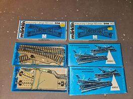 Märklin  M Gleise Weiche 5202 5114  mit OVP