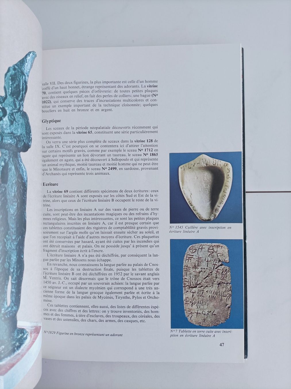Libri: Musée d’Héracleion / J. A. Sakellarakis / Athenon 1982 – Usato da crans montana venduto da AB3963 3