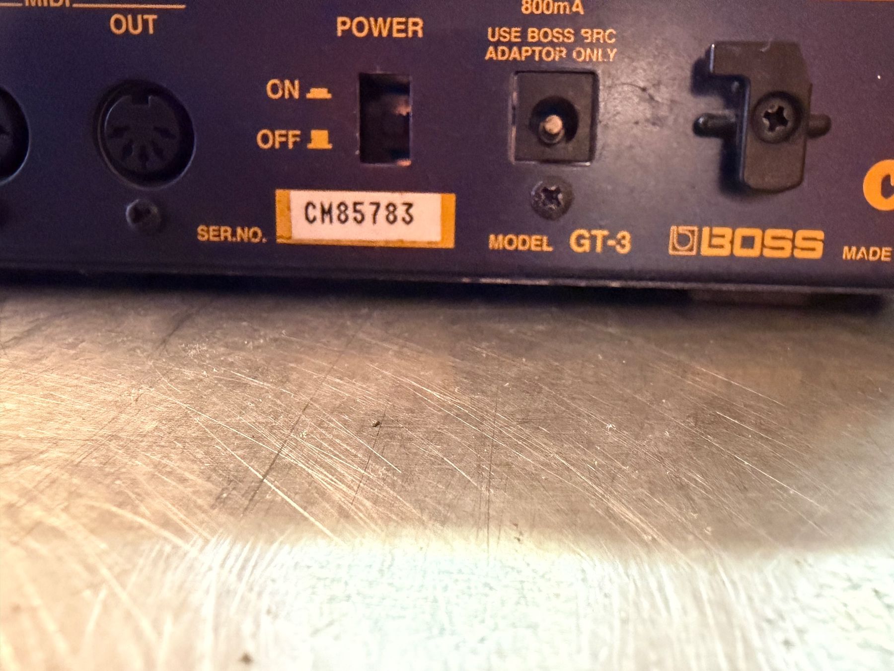 Strumenti musicali: Boss GT-3 – Guitar Effects Processor – Usato da Zürich venduto da raymusic 3