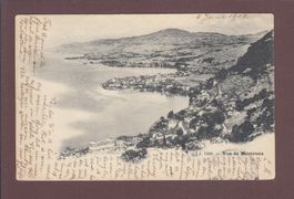 Vue de MONTREUX - 1900