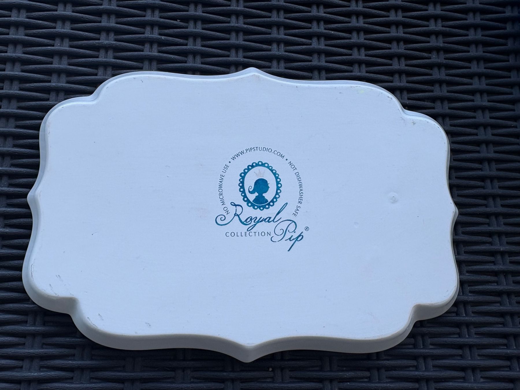 Pip Studio Plateaux: Cakeplatte - Serviertablett blau gold Punkte – D'occasion à Bassersdorf par rek_x2gl 2
