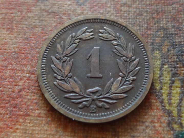 Tutti le monete: 1 Rp. 1921  (B) – Usato da Romanel-sur-Lausanne venduto da Swift13 1