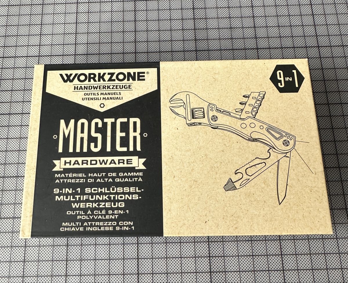 Coltelli tascabile: Workzone 9-in-1 Multifunktionswerkzeug Neu - Schweizer Schra – Nuovo (secondo la descrizione) da Nussbaumen AG venduto da olitech5415 3