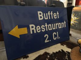 Emailschild SBB, Buffet, Restaurant, XXL, 2.Cl. ➡️