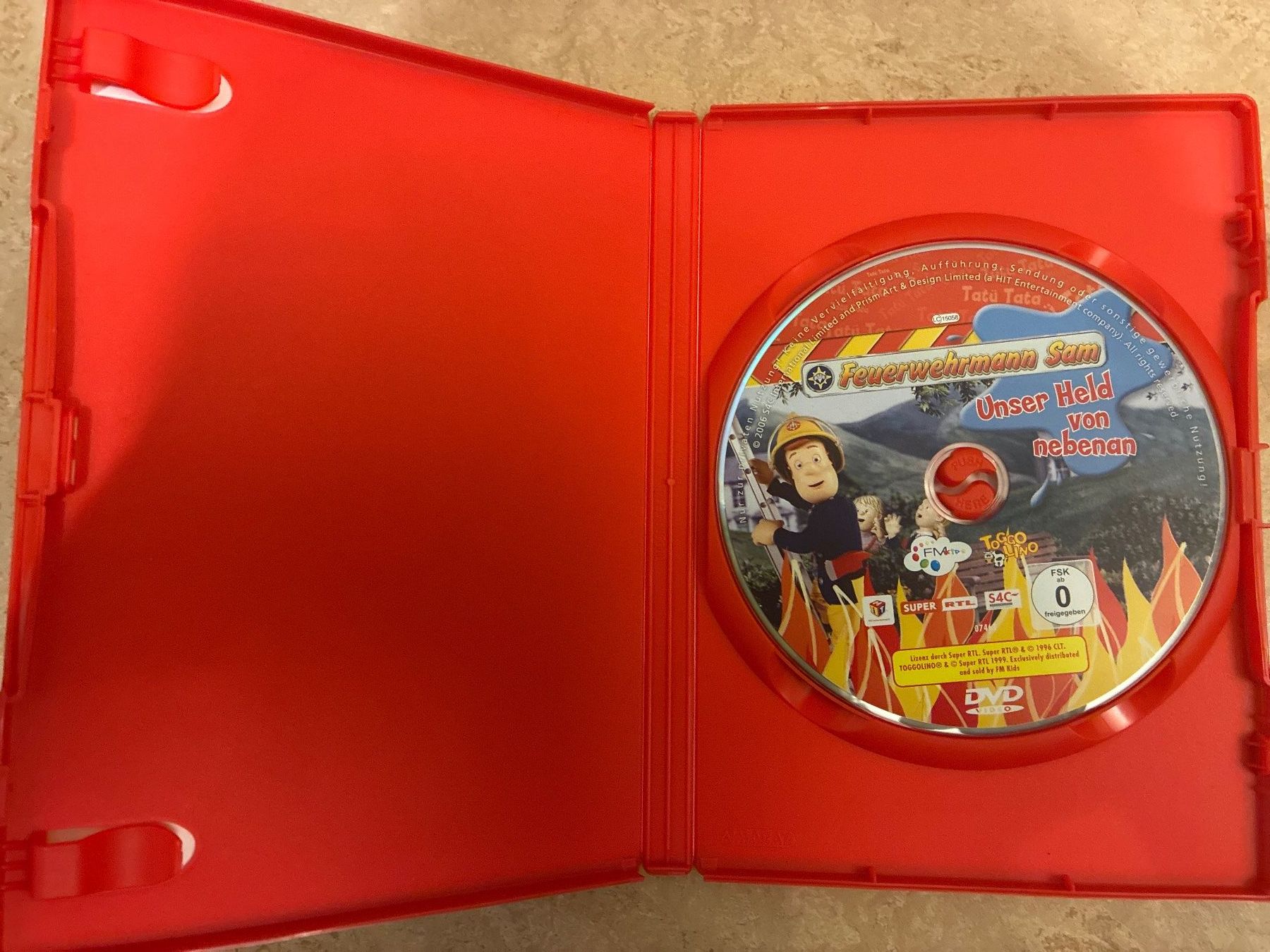 Tutti i DVDs: DVD- Feuerwehrmann Sam - Unser Held von nebenan – Usato da Guntershausen venduto da Gloominati 2