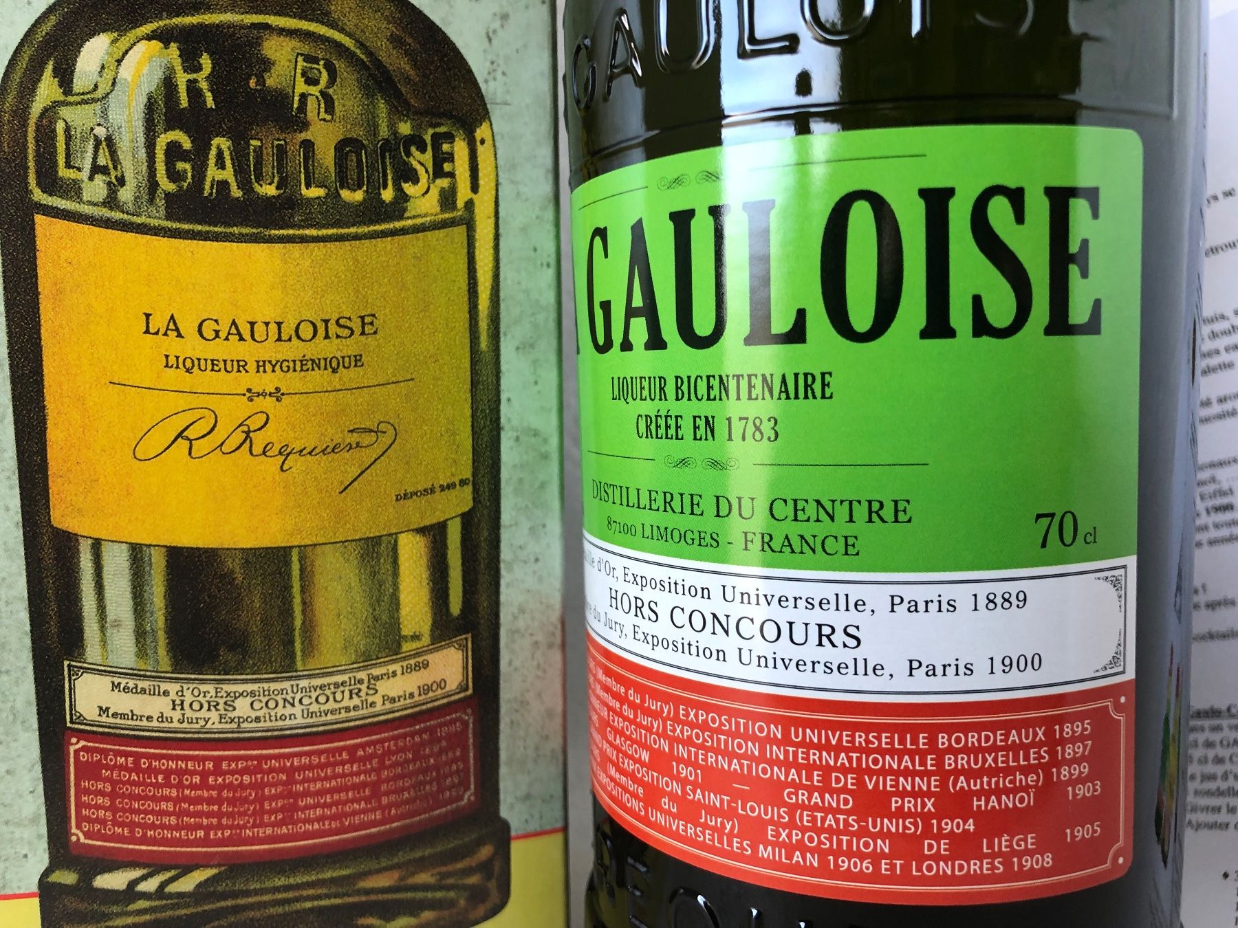 Bevande alcoliche: La Gauloise Verte Liqueur 48%... – Nuovo e nell'imballaggio originale da Wöschnau venduto da Vinsale 3