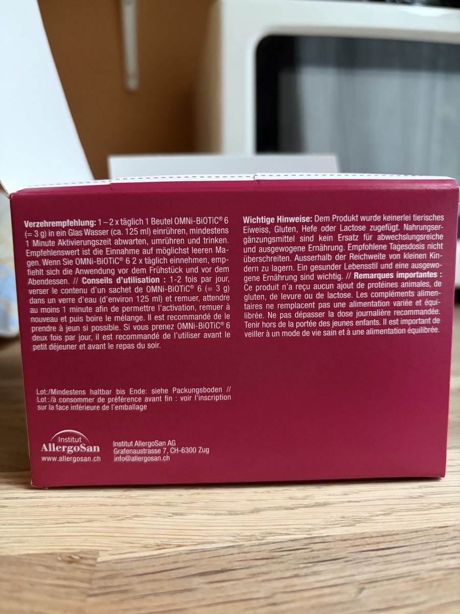 Cibi & Specialità: OMNi BiOTiC 6, Milchsäurebakterien – Nuovo (secondo la descrizione) da St. Gallen venduto da Debi. 5