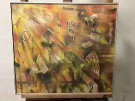 Original Gemälde von Freddy Gerber (1998) – Öl auf Holz