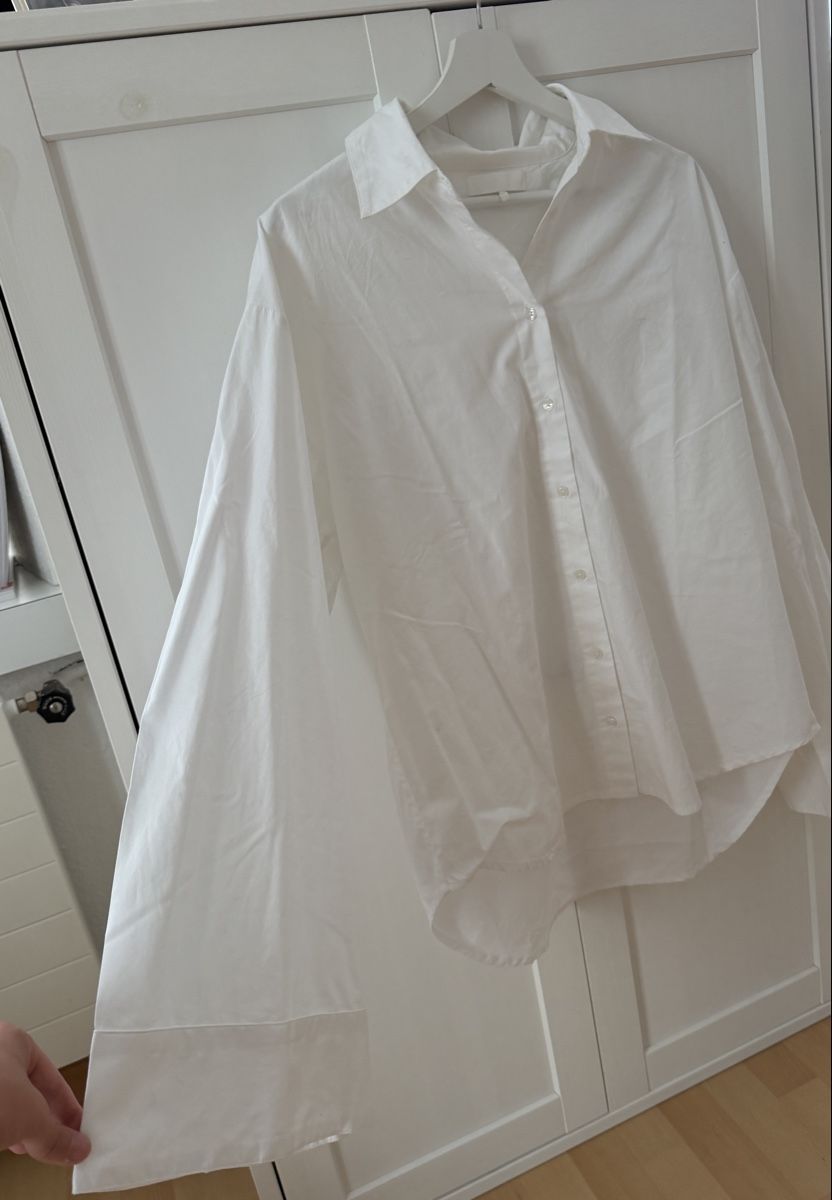Na-kd Blusen: Oversized Damen Bluse weiss Grösse S neuwertig – Neu (gemäss Beschreibung) aus Winterthur von LarissaChiara27 1