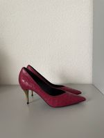 Gucci Garden Escarpins en cuir d'autruche, T 38.5 - Neuf!