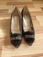Gabor Lederpumps Gr. 40/ taupe