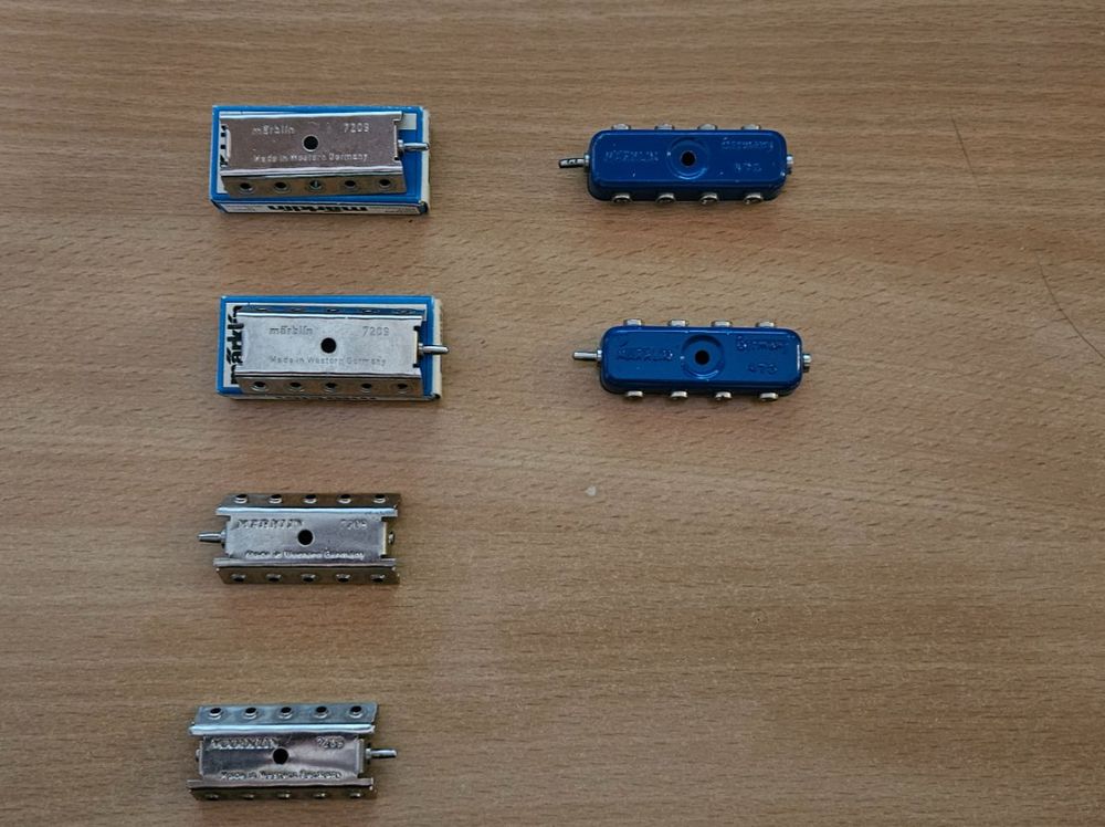 Lot Märklin – Plaques De Dérivation Et Relais 13722 – Années 30/40 – Occasion