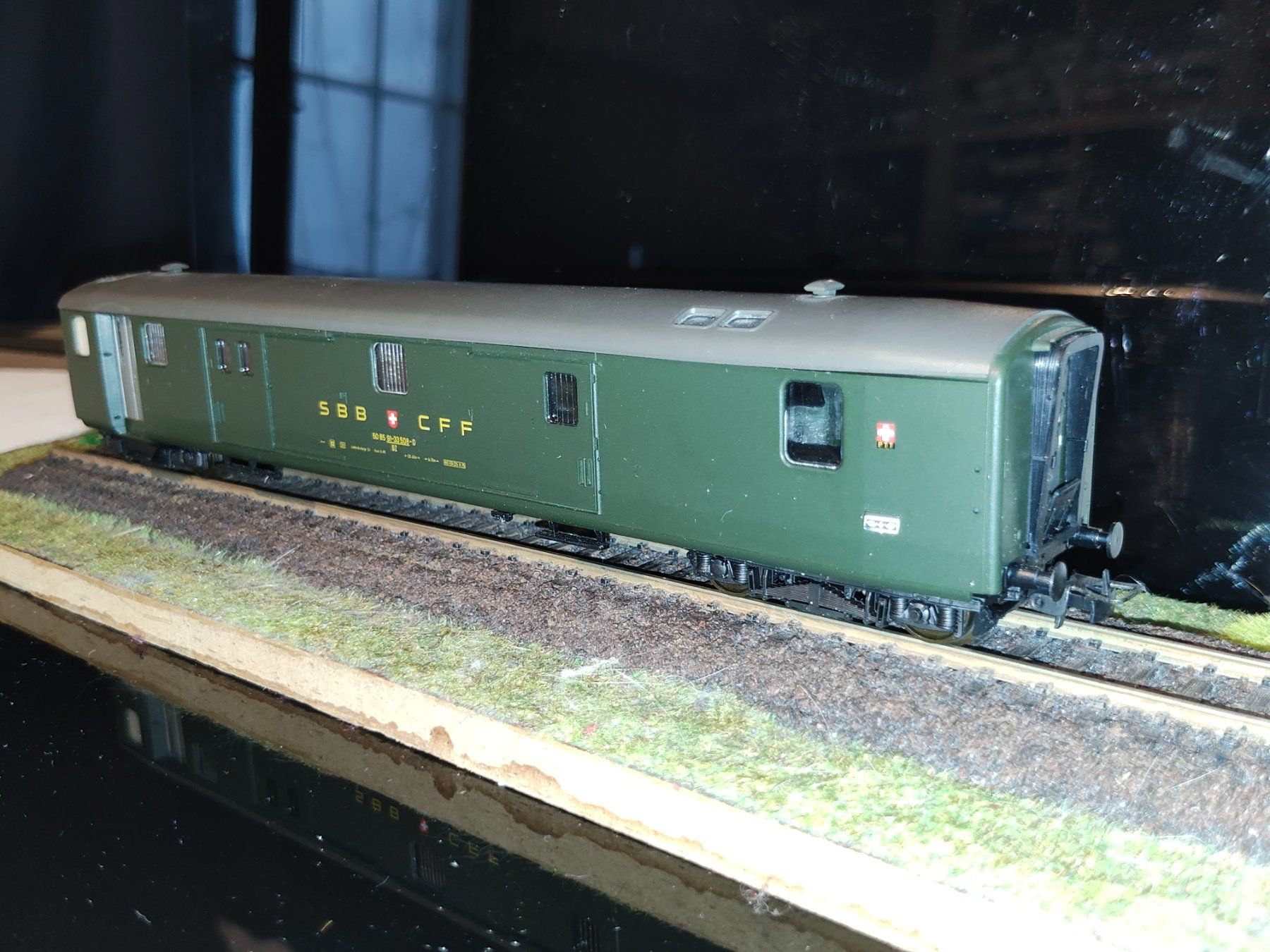 Liliput Modellini di ferrovie: Liliput SBB D Gepäckwagen – Usato da Goldingen venduto da MarkusB 2