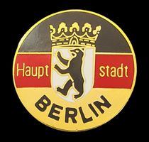 V349 - Pin Hauptstadt von Deutschland BERLIN - Bär Krone