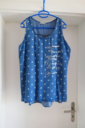 Top in Jeansoptik, Gr. 42