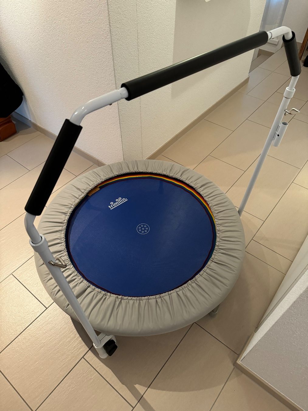Trampoline: Trimilin Minitrampolin mit Haltegriff – Gebraucht aus Winkel von arosa83 1