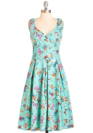 Wunderschönen Schmetterling Kleid neuwertig