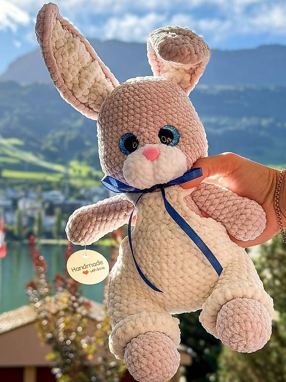 Giocattoli: Gehäkelter Hase handgemacht – Nuovo e nell'imballaggio originale da Küssnacht am Rigi venduto da Tanja_24m